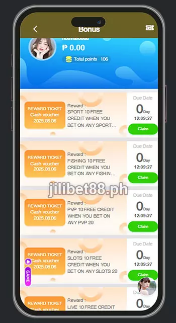 JILIBET Reward